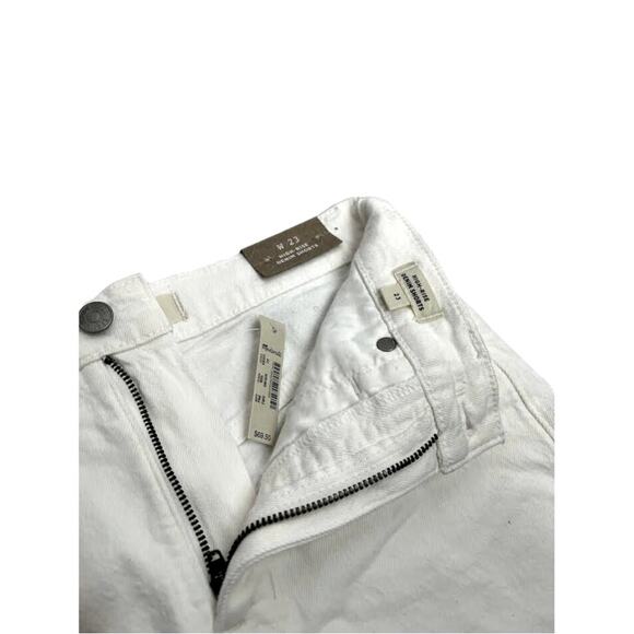 NWT! Madewell High-Rise Denim Shorts in Tile White SIZE-23 - Picture 6 of 7